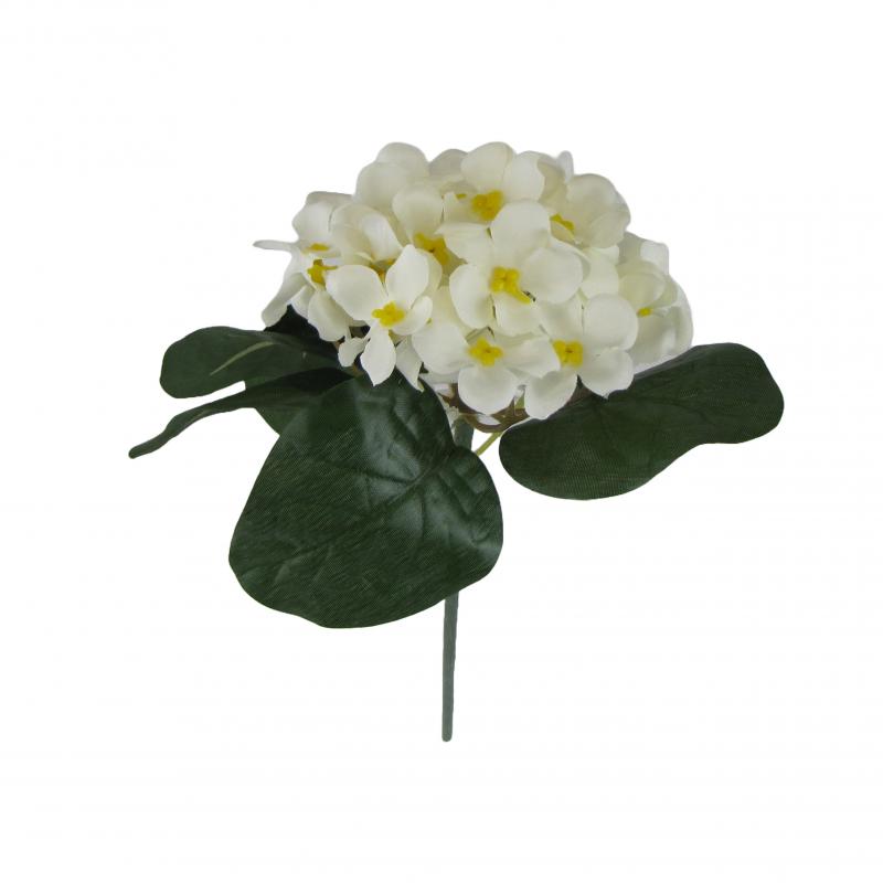 Prymulka 20cm białe kwiaty